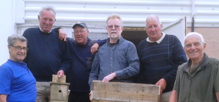 Men from the men and sheds group