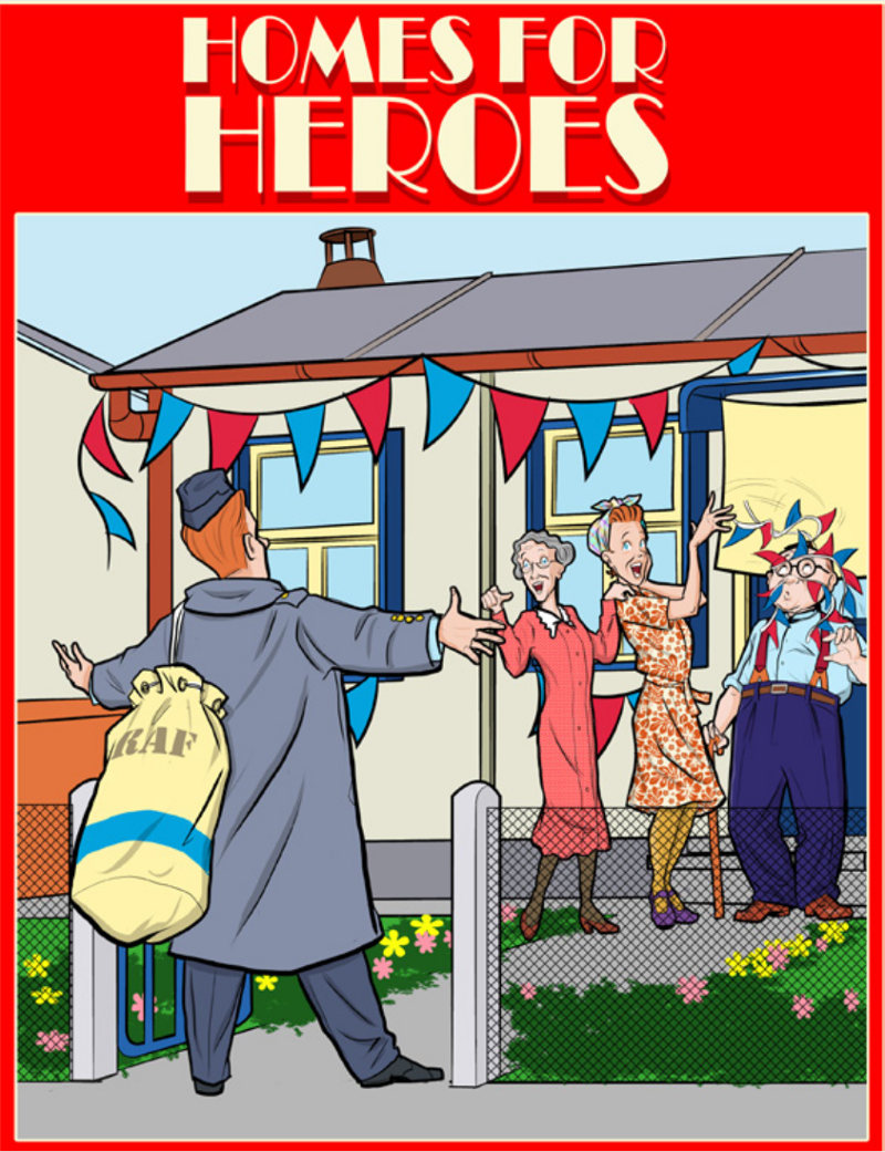 homes for heroes poster